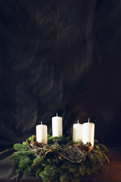 kaledine kompozicija su žvakėmis