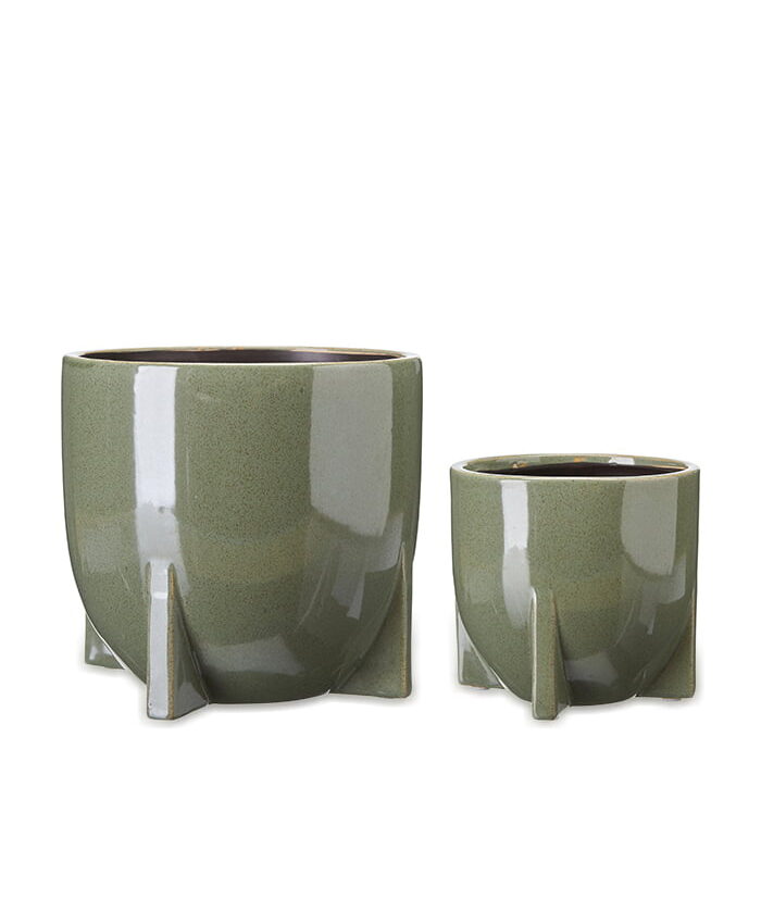 Vazonas CLARA Pot S/2 Green